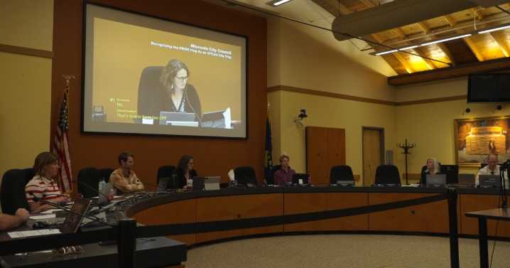 Missoula City Council adopts Pride flag as official city flag