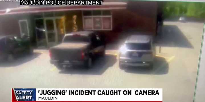 Caught on Camera: Suspect steals thousands of dollars in ‘jugging’ incident in Mauldin