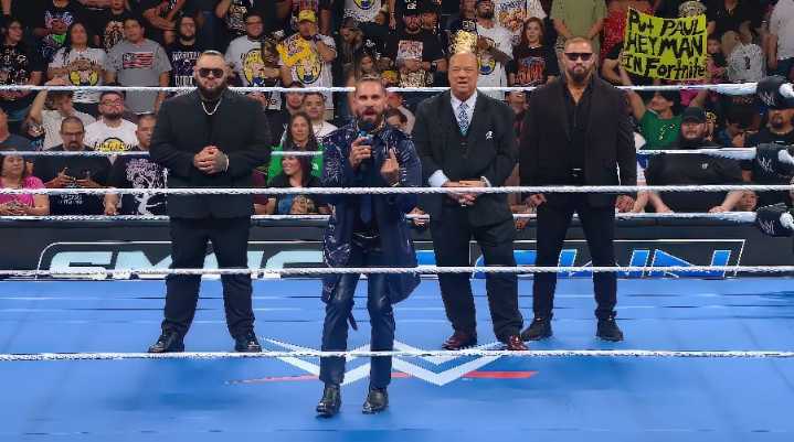 Seth Rollins’ Faction Lays Waste to LA Knight and Aleister Black on SmackDown