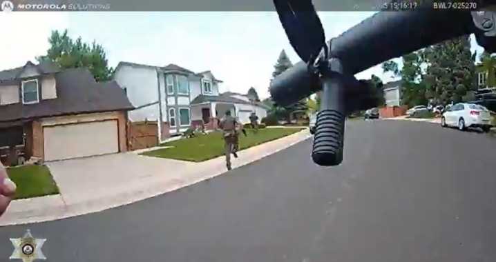 Wanted fugitive found in Centennial while mowing the lawn