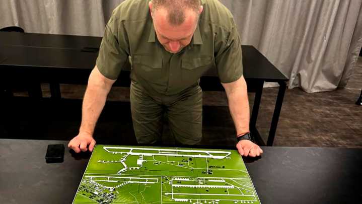 Ukraine destroys more than 40 Russian aircraft in drone attack, official says