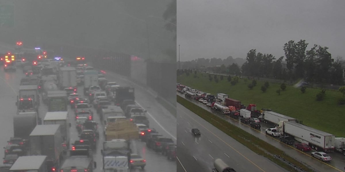 Serious crash shuts down I-485 in north Charlotte