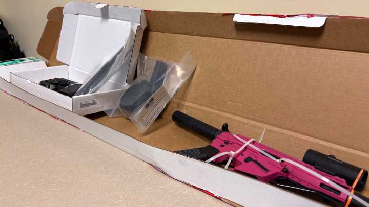 Fully loaded weapons found at high school graduation in Pontiac