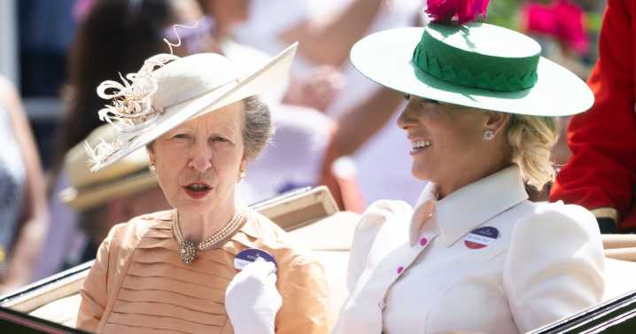 Princess Anne given bizarre gift that came in handy for Mike and Zara Tindall