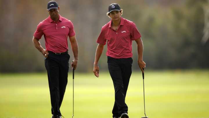 Tiger Woods' son is in the spotlight after big win; Jack Nicklaus knows a tough road lies ahead