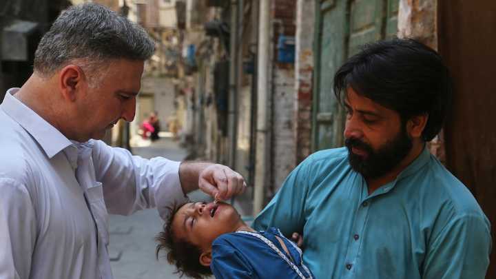 Pakistan reports 1st polio case in 7 years