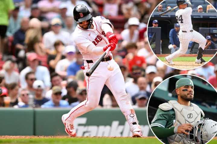 Carlos Narvaez thriving with Red Sox in every way after Yankees trade