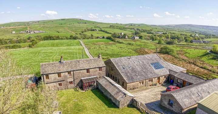 Inside 16-bed estate on outskirts of Greater Manchester with whopping 89 acres and its own air strip