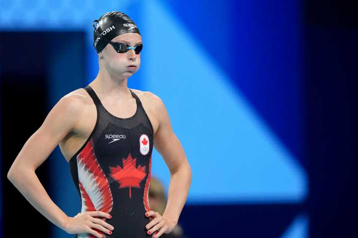 Canadian Olympian Summer McIntosh just set another swimming world record