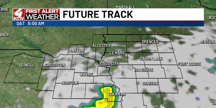 Some rain chances still in the forecast heading into the weekend