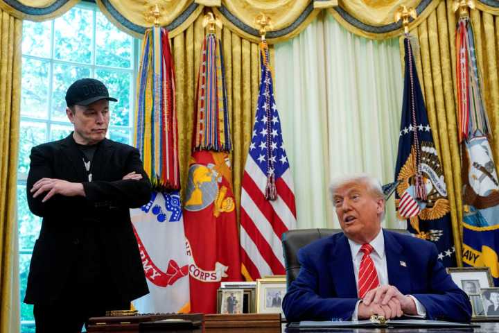 In escalating public feud, Trump threatens to cut Musk’s government contracts