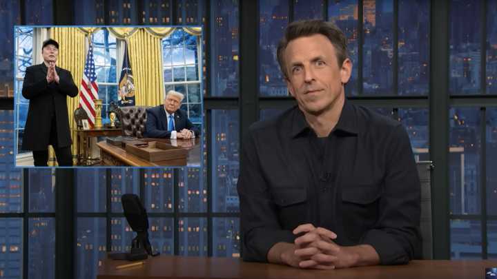 Seth Meyers takes A Closer Look at Musk and Trumps U