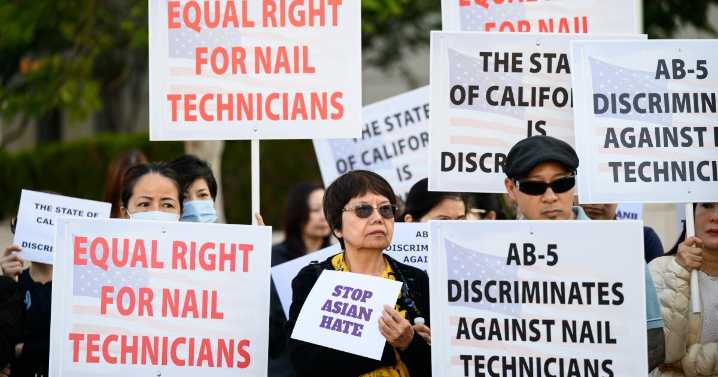 Vietnamese American salon owners sue California alleging labor code is discriminatory