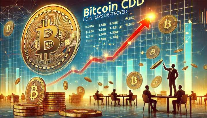 Bitcoin CDD Shows Uptick In Coin Movement 