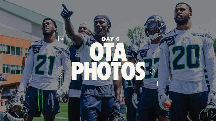 PHOTOS: Seahawks Wrap Up OTAs On Thursday Afternoon At The Virginia Mason Athletic Center