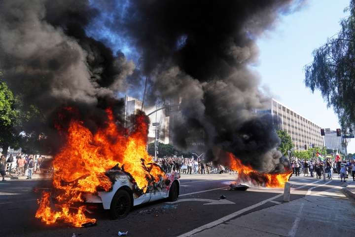 Trump Sends 700 Marines to L.A. Amid Immigration Riots, Newsom Argues State Sovereignty