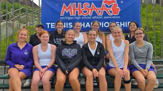 How did Lakeview do at MHSAA state girls tennis finals?