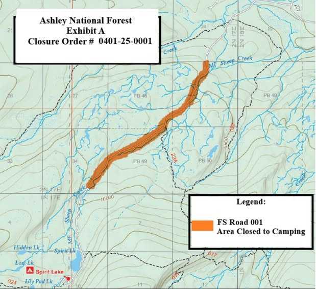 Ashley National Forest Announces Weekly Closures On Spirit Lake Road