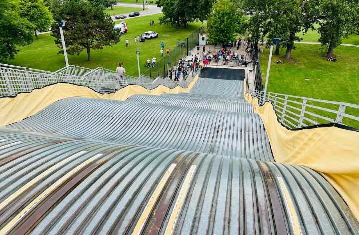 Michigan’s slide of all slides opens for summer for all your viral video needs