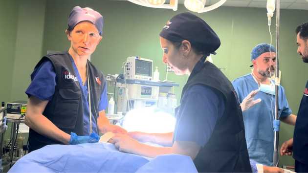 British surgeon volunteering in Gaza hospital details ‘dire situation’