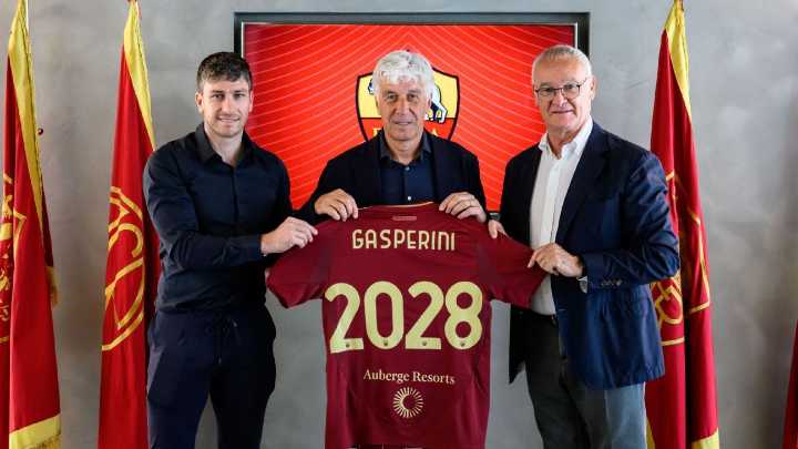 Roma hire Gian Piero Gasperini as new boss after Claudio Ranieri