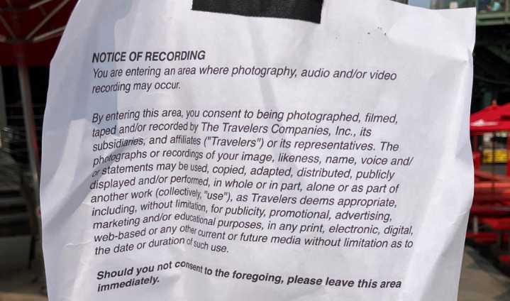 Dear Travelers: We feel you should be aware some asshole is signing your name to stupid flyers