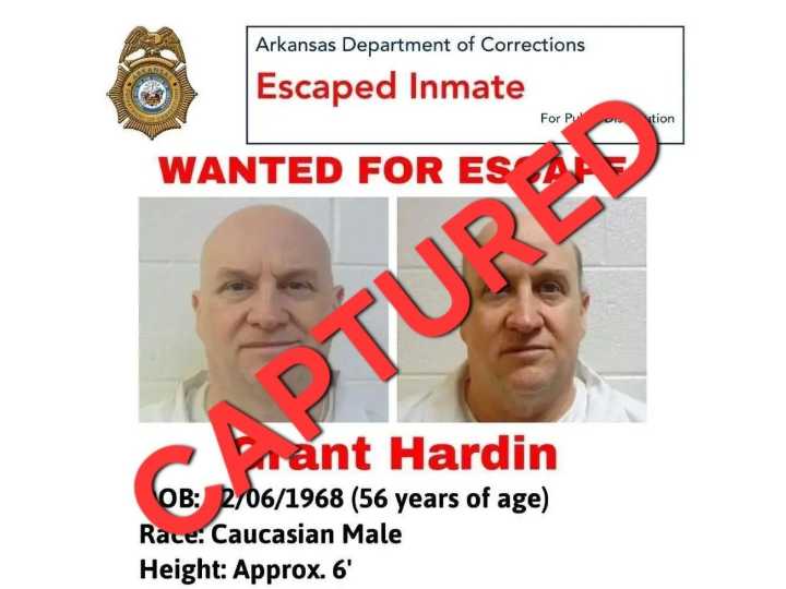 Escaped murderer and rapist captured