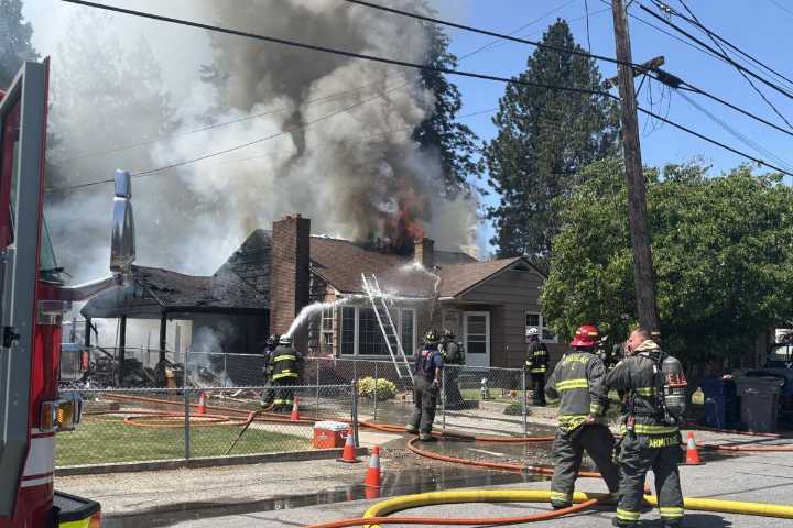 Two Homes Burn in Wenatchee; One Person Injured