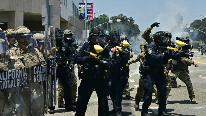 National Guard on the ground in LA as immigration tensions escalate