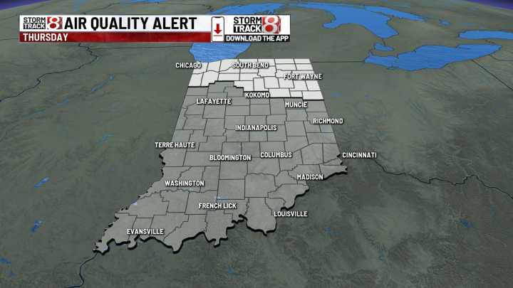 Health alert issued in Indiana over wildfire smoke from Canada
