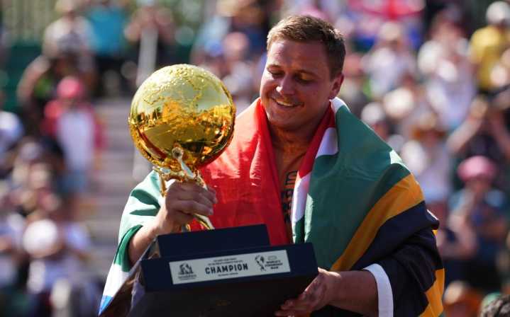 Exclusive: Rayno Nel Balanced Engineering Job and Injury Recovery to Claim 2025 World’s Strongest Man Title