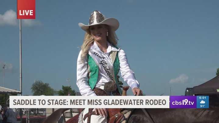 FROM SADDLE TO STAGE | Reigning 2024-25 Miss Gladewater Rodeo brings sparkle, grit to arena