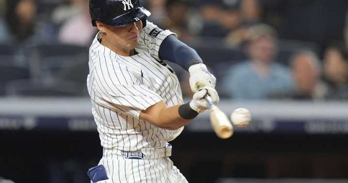 Chisholm hits tiebreaking homer in return from injured list to lead Yankees past Guardians 3