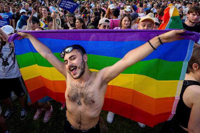 Bucharest gay pride march turns 20 as LGBTQ+ Romanians face growing hostility from right