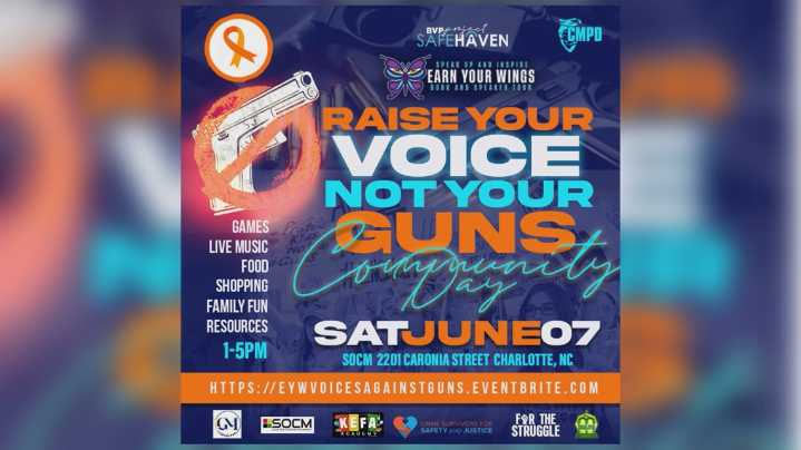 Event aims to end gun violence in Charlotte