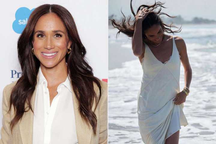 Meghan Markle Heads into Summer with Carefree Beach Photo