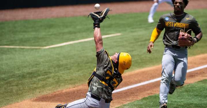 WVU's baseball coach says his team relied on one substance to battle the heat vs. LSU