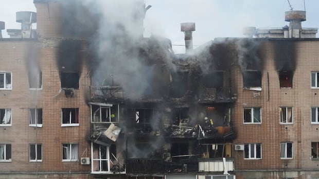 Russian drone and missile strikes kill at least 3 in Ukraine in latest attack