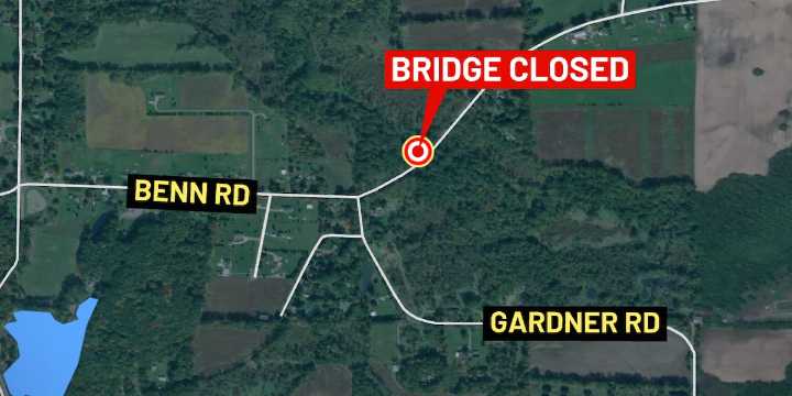 Jackson County bridge closed due to ‘excessive and rapid deterioration’