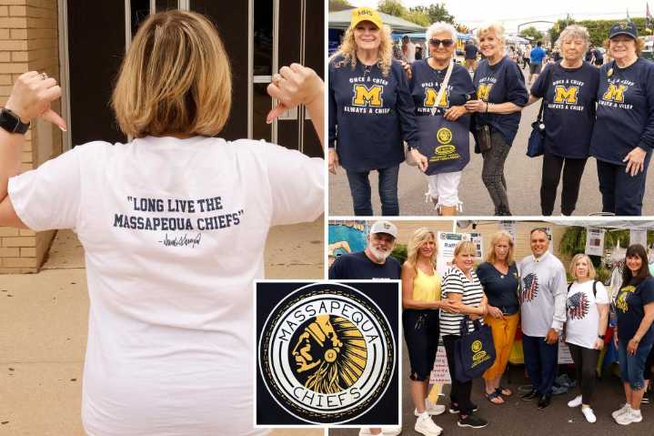 Long Island town holds 'Save the Chiefs' rally in defiance of state ban