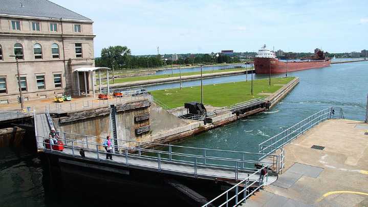 Alpena man on sex charge warrant arrested on freighter in Soo Locks