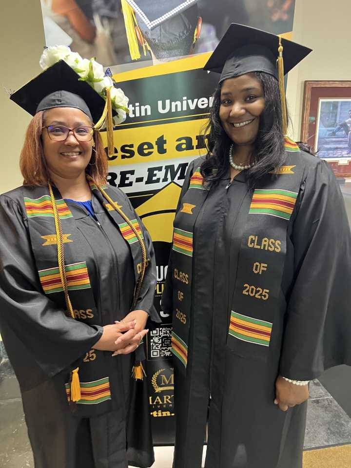 Mother-daughter duo among Martin University class of 2025 graduates