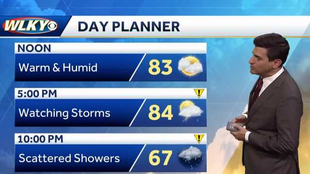 Impact weather: storms likely by late Friday