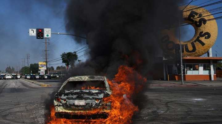President Trump calls National Guard to Los Angeles to combat immigration riots