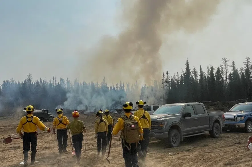 Rain, favourable winds in Candle Lake, Shoe Fire still 11 km away