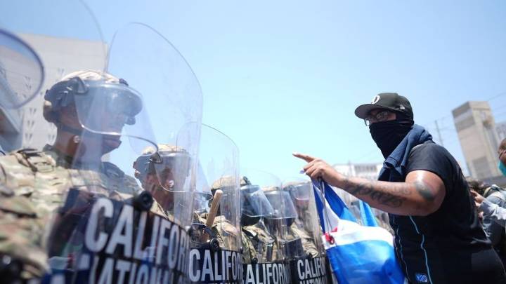 VOTE: Should Trump have sent the National Guard to LA to control attacks on agents?