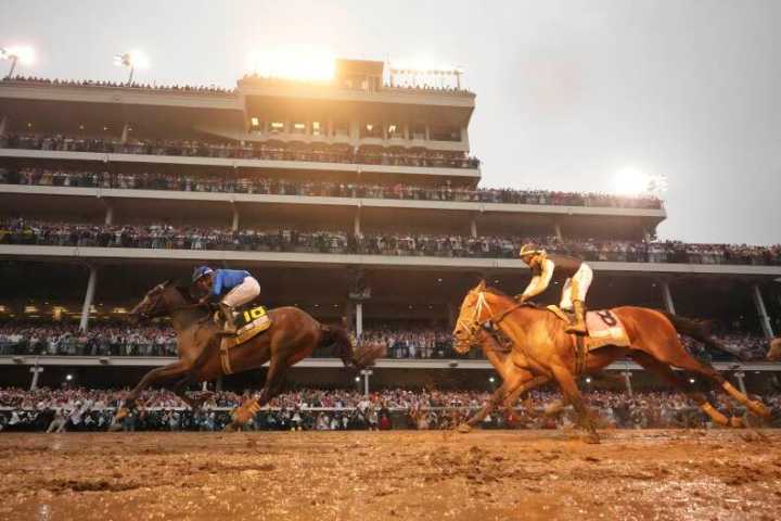 Journalism opens as Belmont favorite. Derby winner Sovereignty is the 2nd choice