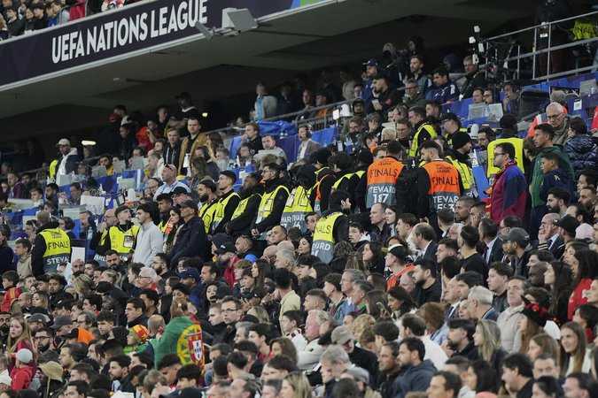 Soccer fan dies after fall during Nations League final between Spain and Portugal