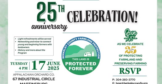 Berkeley County farm preservation group to celebrate 25th anniversary this month
