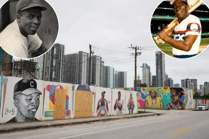 Jackie Robinson and Minnie Minoso mural defaced, vandalized in Miami